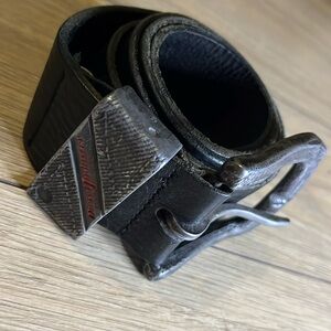 Diesel Industry leather belt